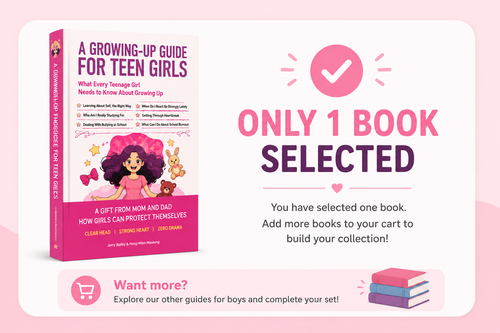 A Must-Read for Teen Girls | Real-Life Safety Guidance | Emotional Regulation + Mental Wellness Support | Private Puberty Education | A Guide to Emotional Growth, Mental Health, and Healthy Adolescent Development.