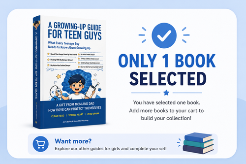 A Must-Read for Teen Boys | Real-Life Safety Guidance | Emotional Regulation + Mental Wellness Support | Private Puberty Education | A Guide to Emotional Growth, Mental Health, and Healthy Adolescent Development.